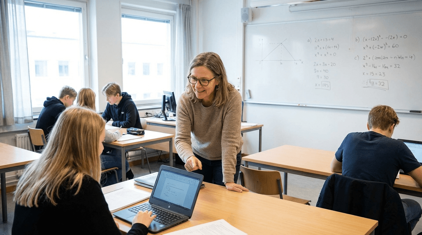 Vad gör en Gymnasielärare?