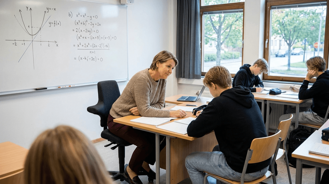 Vad gör en Matematiklärare?
