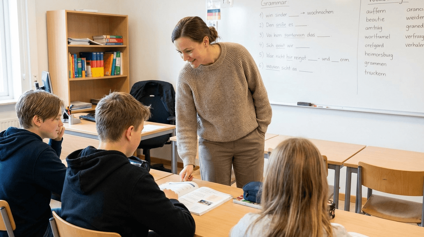 Vad gör en Tysklärare?