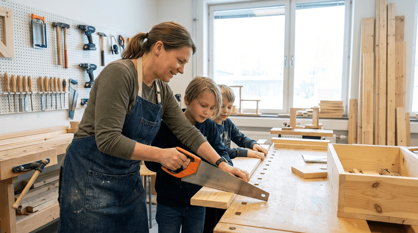Slöjdlärare - Utbildningsvägar och specialiseringar