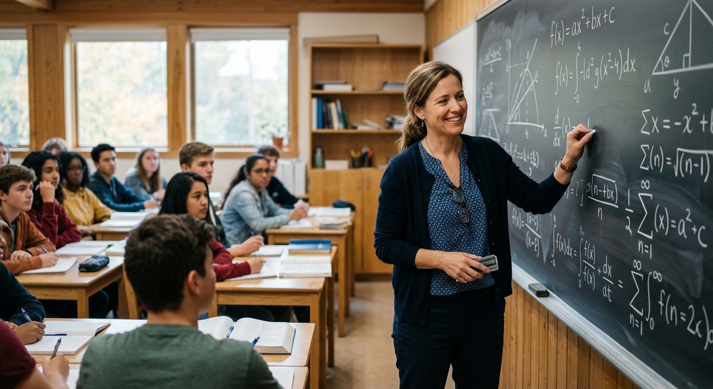 Hur mycket tjänar en Matematiklärare 2025?
